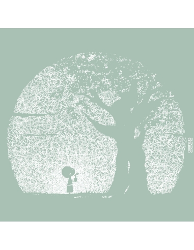 T-shirt eco-responsable "Pousse" en coton bioogique