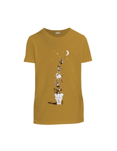 Organic and ethical T-shirt MANAUS "Décrocher la lune"