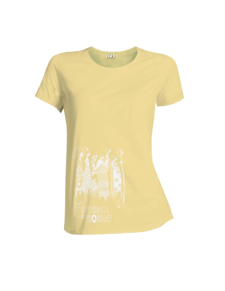 Fair und Bio T-Shirt NARA "Femmes du Monde"