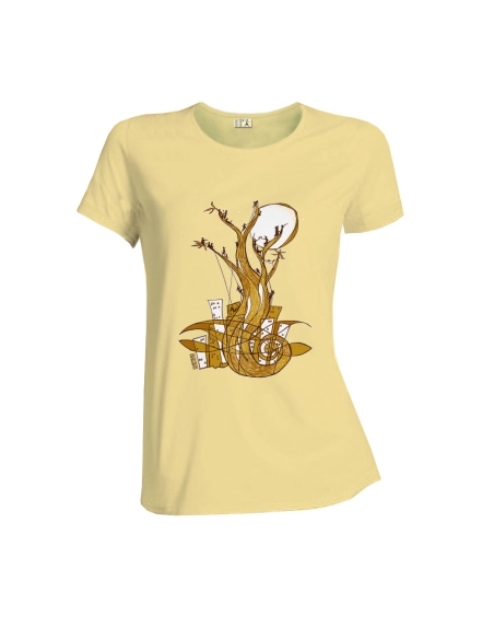 Fair und Bio T-Shirt NARA "Un peu d'air"