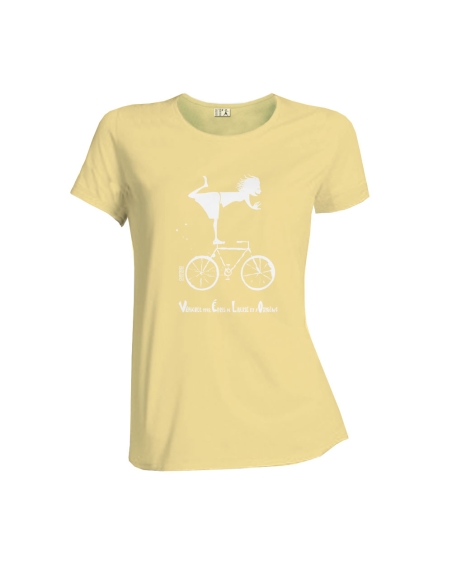 Fair und Bio T-Shirt NARA "Vélo"