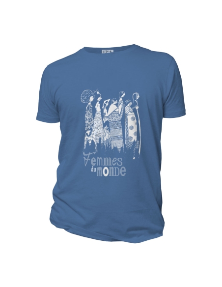 T-shirt bio équitable DOUALA "Femmes du Monde"