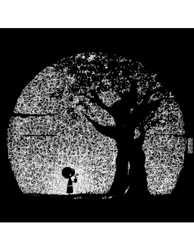 Bio und Fair V-Ausschnitt T-Shirt AWARA "Pousse"