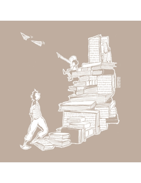 T-shirt bio équitable DOUALA "Escalivres"