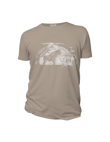 Organic und Fair T-Shirt DOUALA "Gare au gorille"