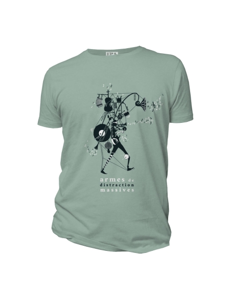 T-shirt écolo et éthique "Armes de distraction massive"