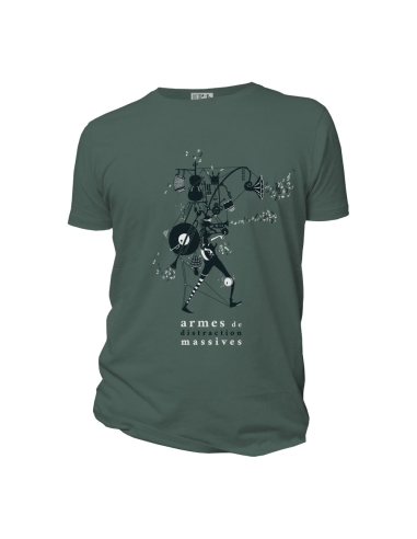 T-shirt écolo et éthique "Armes de distraction massive"
