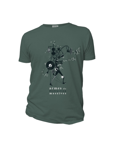 T-shirt écolo et éthique "Armes de distraction massive"