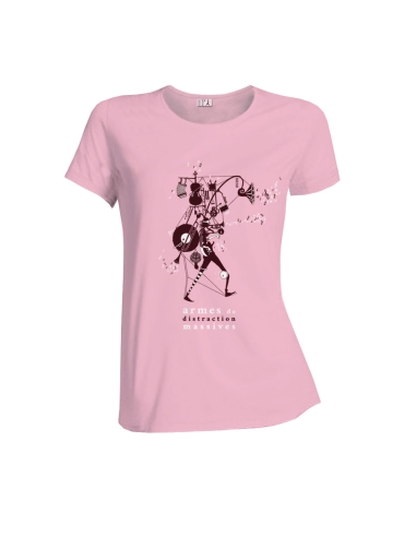 Fair und Bio T-Shirt NARA "Armes de Distraction Massive"