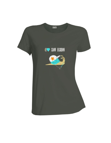 T-shirt coton bio éthique NARA "Slow fashion"