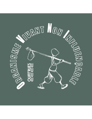 T-shirt coton bio équitable DOUALA "empreinte O.V.N.I"