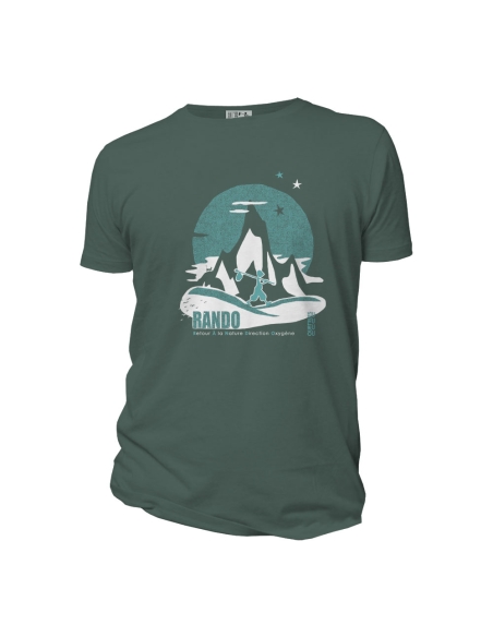 T shirt éco-responsable coton bio "Rando"