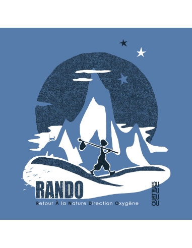 Organic and ethical T-Shirt DOUALA "RANDO"