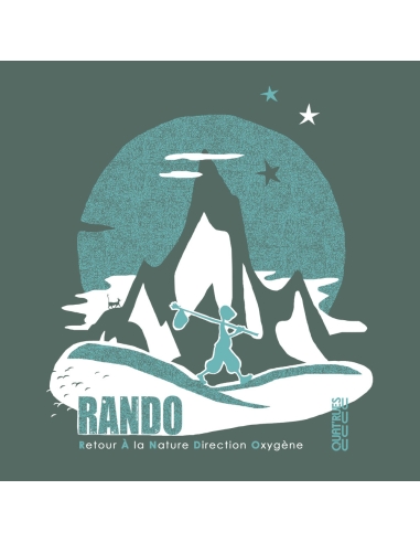 Organic and ethical T-Shirt DOUALA "RANDO"