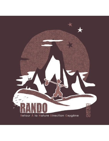 Organic and ethical T-Shirt DOUALA "RANDO"