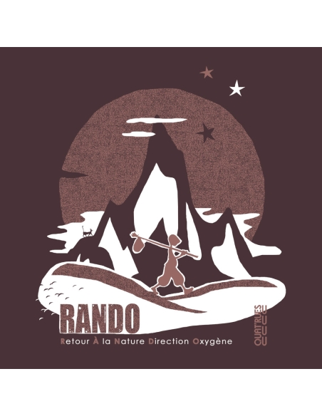 Organic and ethical T-Shirt DOUALA "RANDO"