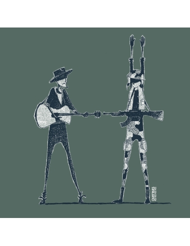 T-shirt bio équitable DOUALA "Haut les mains"