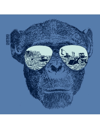 T-shirt bio équitable DOUALA "Homo Eradicus"