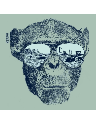 T-shirt bio équitable DOUALA "Homo Eradicus"