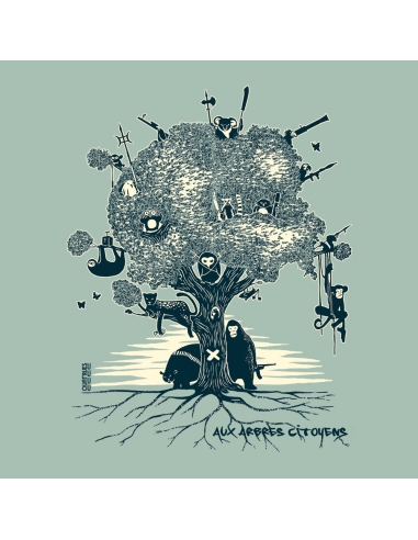 T-shirt engagé coton bio et équitable "aux arbres citoyens"