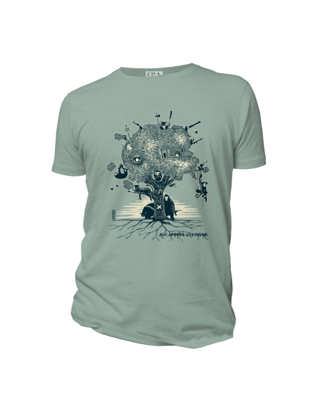Organic and ethical T-Shirt DOUALA "Aux arbres citoyens"