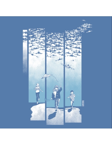 Organic and ethical T-Shirt DOUALA "Jeux de guerre"