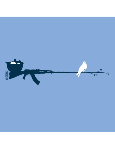 Organic and fair T-shirt NARA "Peace & Vole"