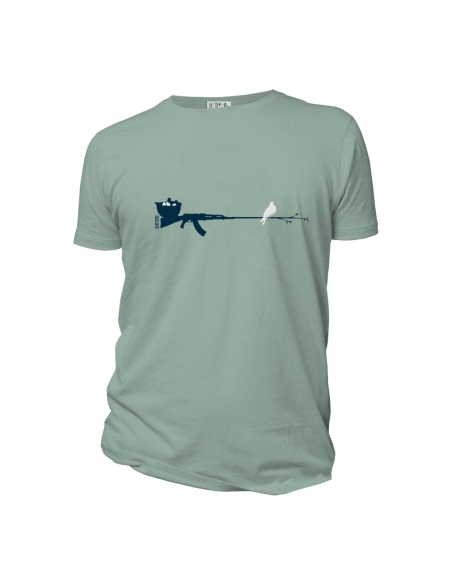 Organic und Fair T-Shirt DOUALA "Peace & Vole"