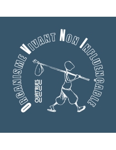 Bio und Fair V-Ausschnitt T-Shirt AWARA "empreinte O.V.N.I" 2