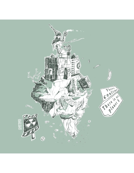 T-shirt bio équitable DOUALA "Planet B"