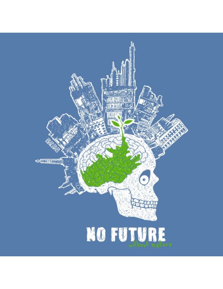 Organic and ethical T-Shirt DOUALA "No future"