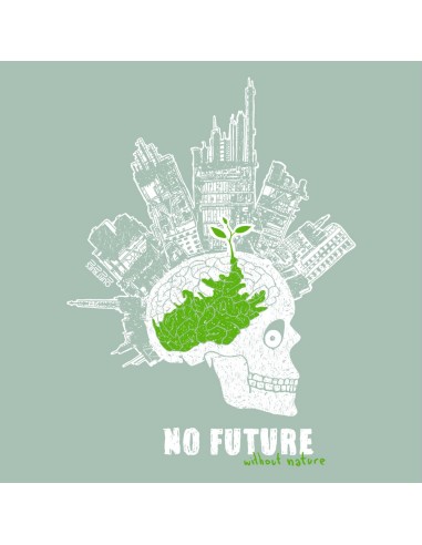 T-shirt bio équitable DOUALA "No future"