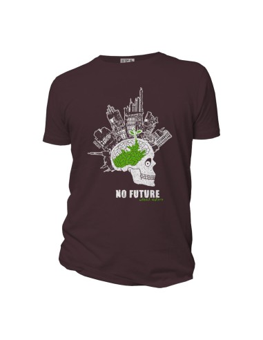 Organic und Fair T-Shirt DOUALA "No future"
