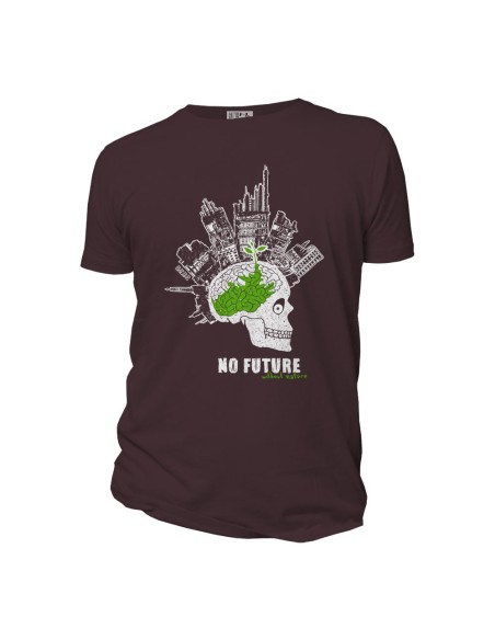Organic und Fair T-Shirt DOUALA "No future"