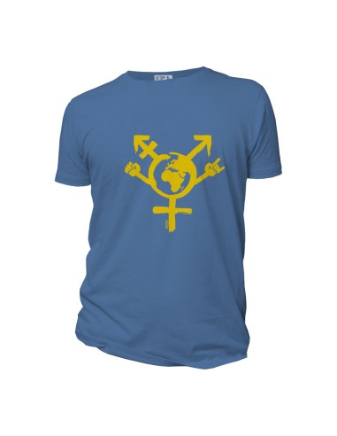 Organic and ethical T-Shirt DOUALA "Egalita Powa"