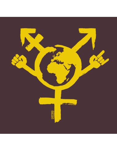 T-shirt bio équitable DOUALA "Egalita Powa"