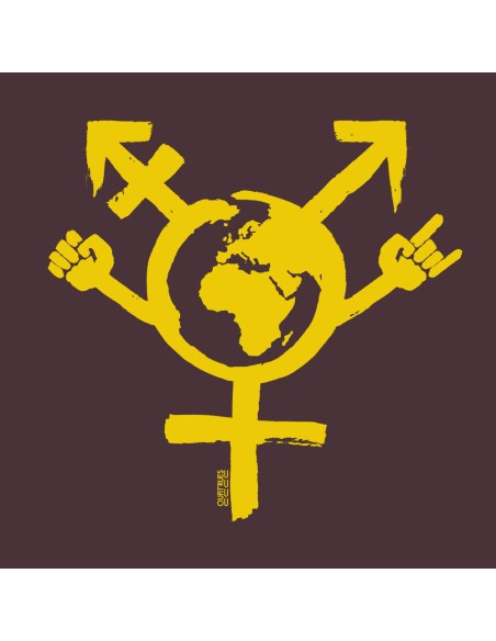 Organic und Fair T-Shirt DOUALA "Egalita Powa"