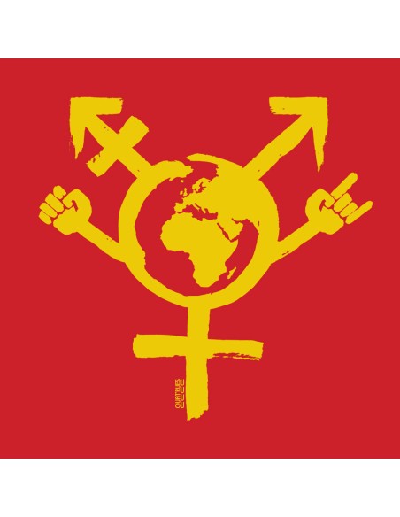 T-shirt bio équitable DOUALA "Egalita Powa"