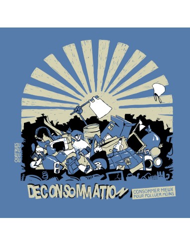 T-shirt bio équitable DOUALA "Déconsommation"