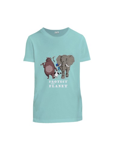 Organic and ethical T-shirt MANAUS "Protect the planet"