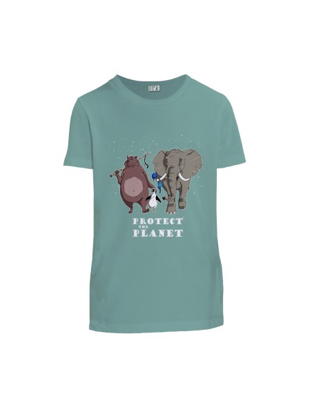 Bio und Fair gehandelte T Shirt MANAUS "Protect the planet"