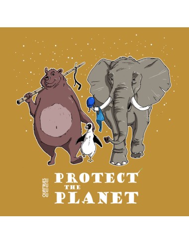 Organic and ethical T-shirt MANAUS "Protect the planet"