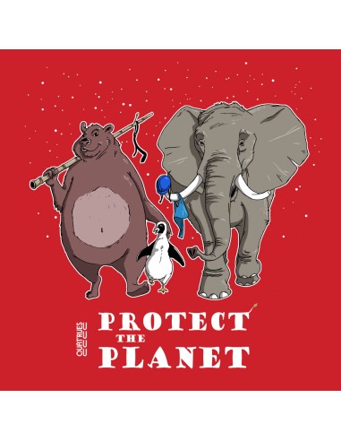 Organic and ethical T-shirt MANAUS "Protect the planet"