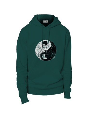 Sweat bio éthique unisexe JAISALMER "Yin & Yang"