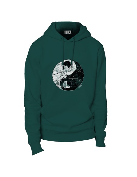 Sweat bio éthique unisexe JAISALMER "Yin & Yang"