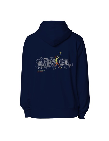 DUO homme T-shirt + Veste coton bio équitable "Be different"