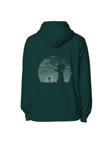 DUO homme T-shirt + Veste coton bio équitable "Pousse"