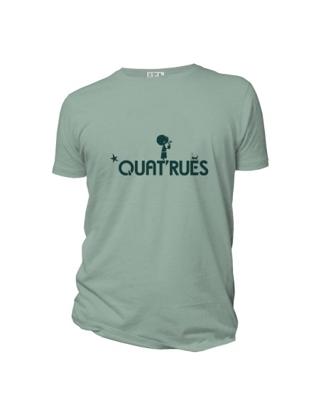 Men's duo Fairtrade organic cotton T-shirt + jacket "Pousse"