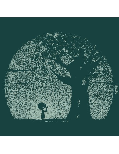 DUO homme T-shirt + Veste coton bio équitable "Pousse"