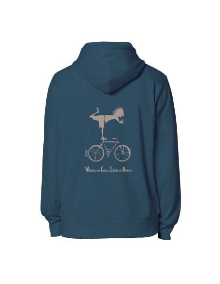 Men's duo Fairtrade organic cotton T-shirt + jacket "Vélo"